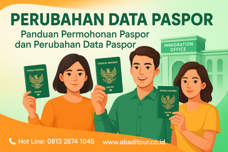 PERUBAHAN DATA PASPOR