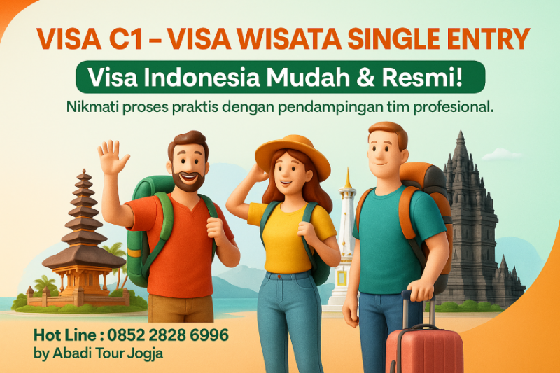 VISA C1 - VISA WISATA SINGLE ENTRY