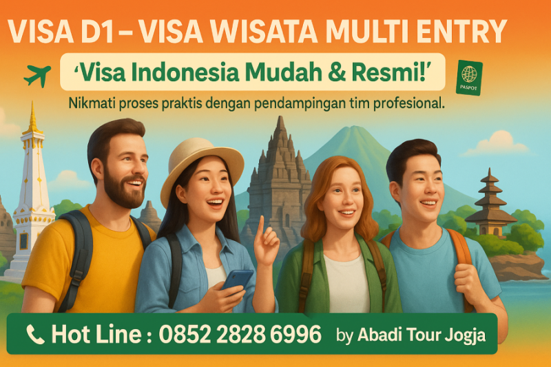 VISA D1 – VISA WISATA MULTI ENTRY